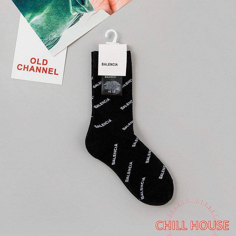 Tất cổ cao nam nữ-tất cổ cao balenciaga siêu chất CHILL HOUSE