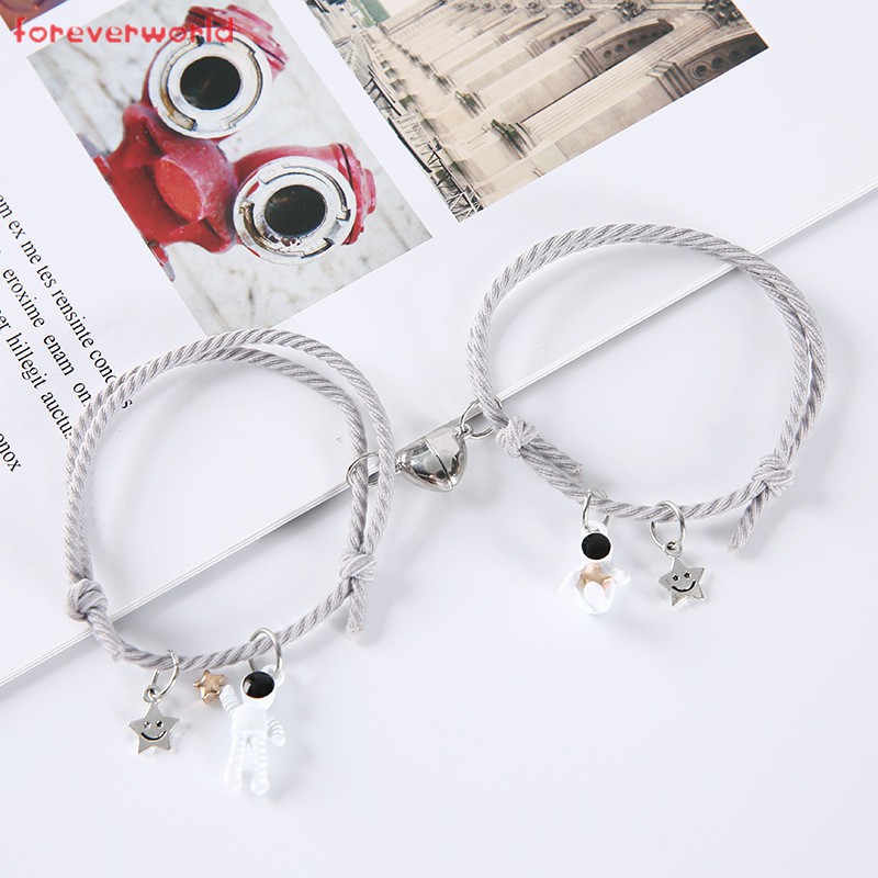 Cặp Vòng Tay Mặt Hình Phi Hành Gia Và Ngôi Sao Nhiều Kiểu Dáng Nam Châm Trái Tim Hút Nhau Cho Các Cặp Đôi | BigBuy360 - bigbuy360.vn