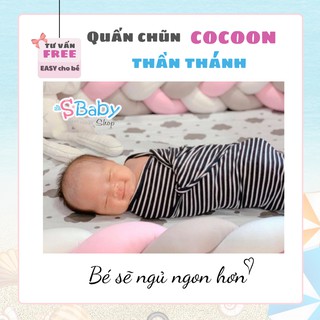 S-baby Quấn chũn Cocoon giúp bé ngủ ngon, sâu giấc