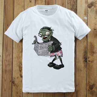 Áo thun Unisex -  Zombie đọc báo