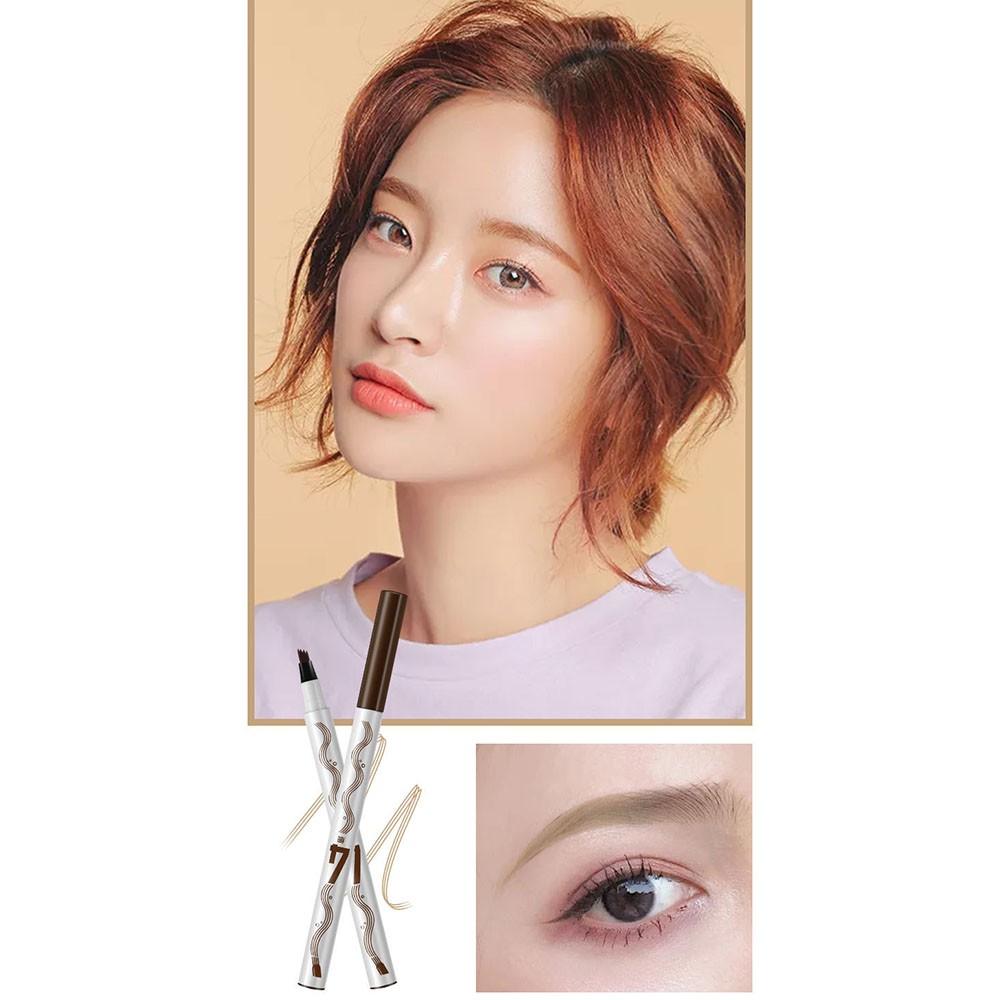 [Hàng mới về] Bút chì kẻ lông mày 4 tia Lameila không vết chống nước chống mồ hôi lâu trôi | BigBuy360 - bigbuy360.vn