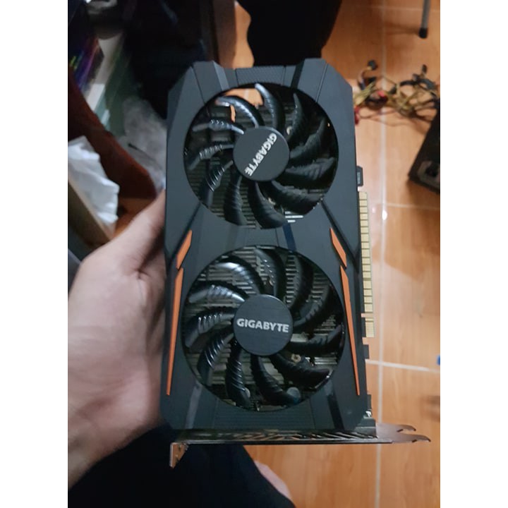 Vga GTX 1050ti 4G Gigabyte 2 fan còn bảo hành đến 01/2021