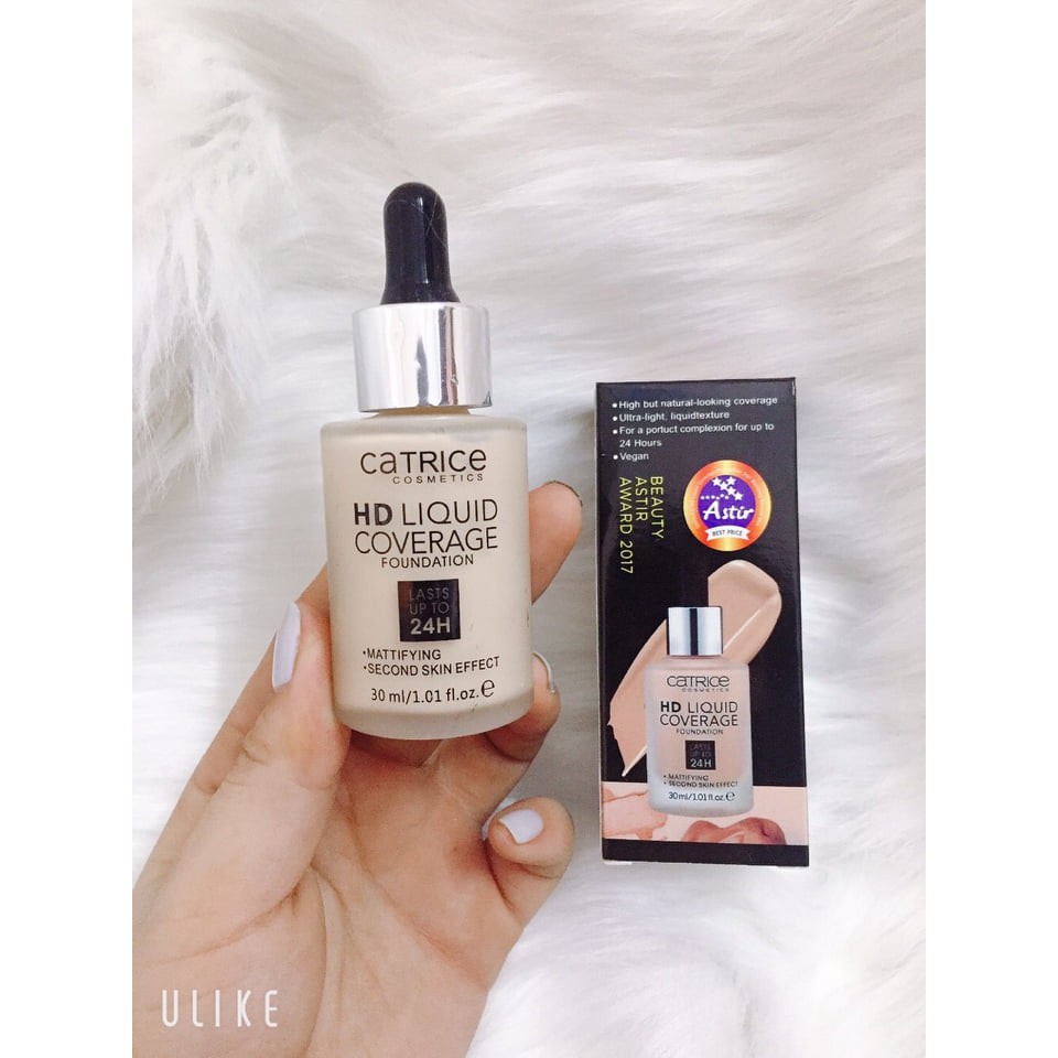 Kem Nền Kiềm Dầu Catrice HD Liquid