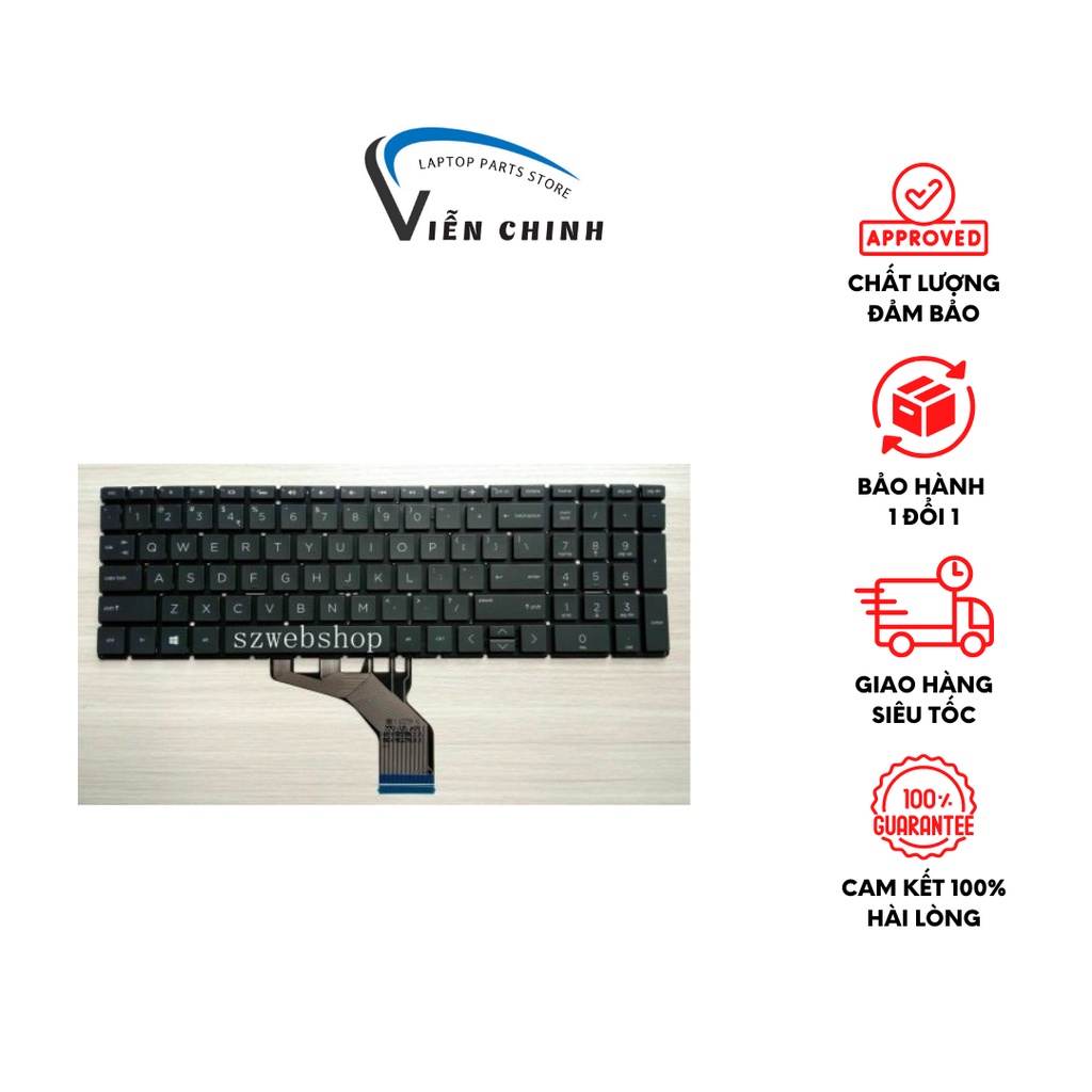 Bàn phím laptop HP 15-da000, 15-db000, 15-cs000, 15-dk000, 15-dr000, 15-dw000 - 15-DA000 ZIN