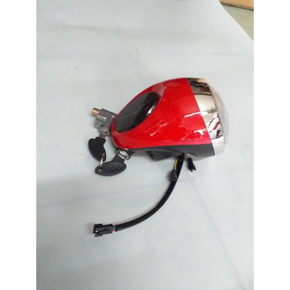 Đầu Đèn MILAN Tròn 48/60V Dùng Cho Xe Đạp Điện 4-5 Bình -