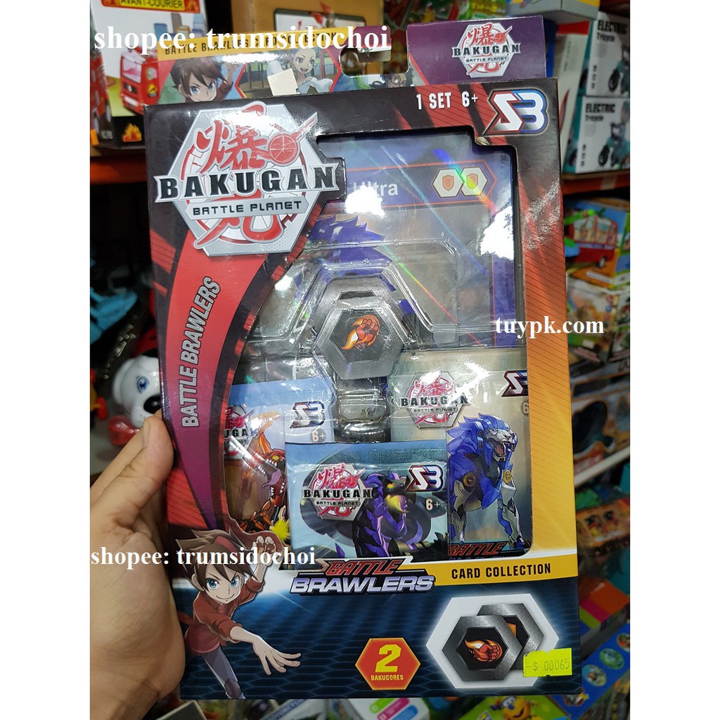 HCM- Bộ thẻ bài đồ chơi Bakugan