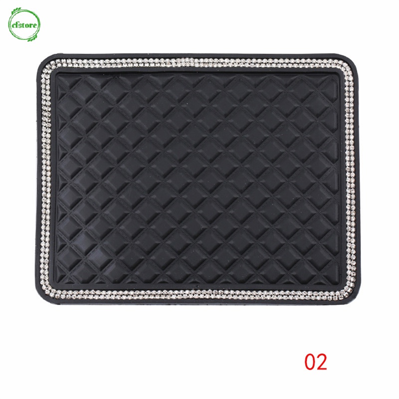 Thảm Đính Kim Cương Giả Lấp Lánh Chống Trượt Dùng Trang Trí Bảng Điều Khiển Xe Hơi