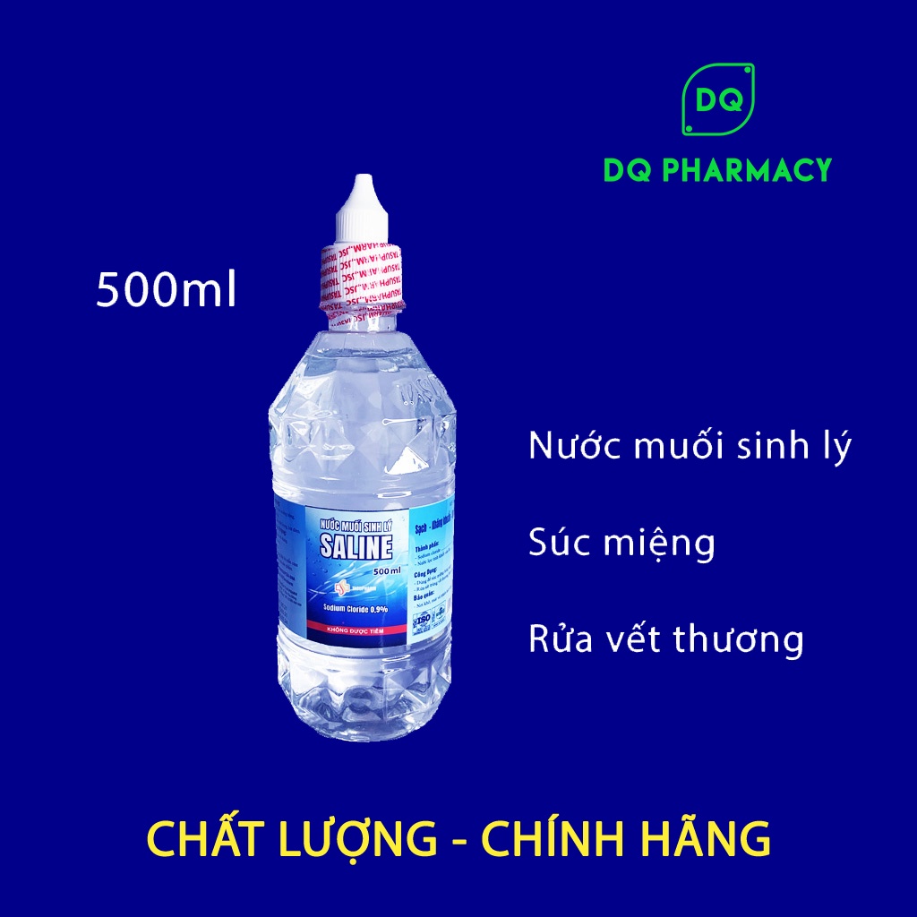 Nước súc miệng, nước muối súc miệng Sanile chai 500ml