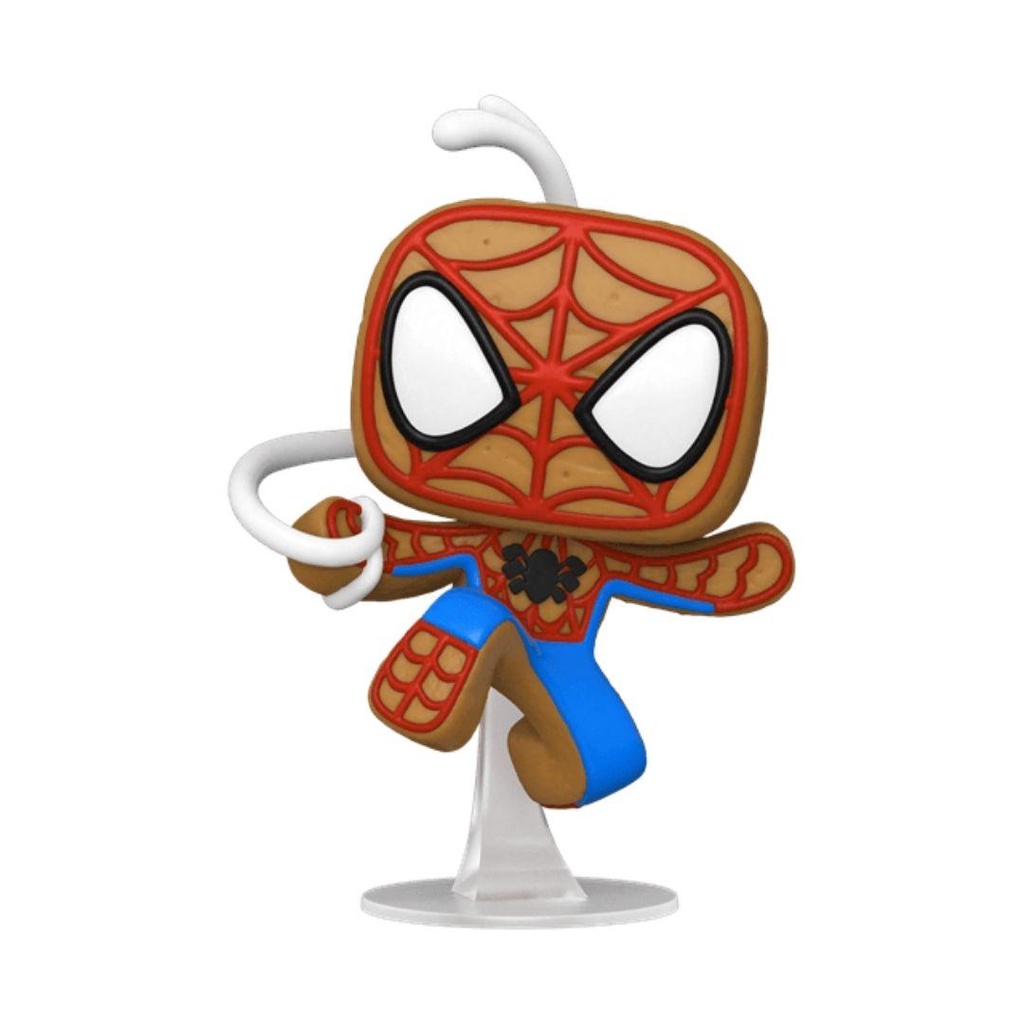 Mô hình Marvel Spider Man 10cm 939 Gingerbread Funko Pop Mô hình tĩnh Nhựa PVC CHÍNH HÃNG MỸ MVFKP07