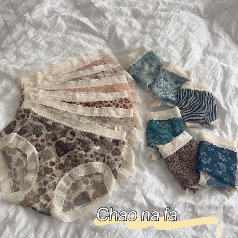 Quần Lót Nữ Cradin Tàng Hình Voan Tuyết Vintage Cao Cấp 9910