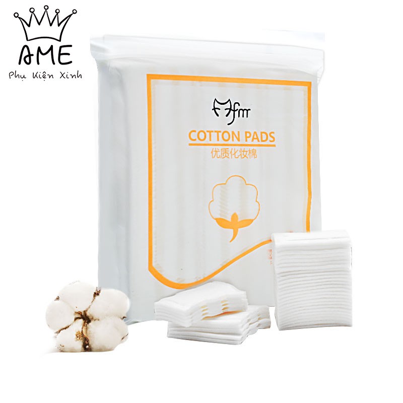 Bông tẩy trang 3 lớp Cotton Pads [Túi 222 miếng]