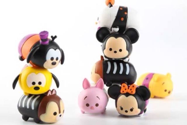 Bộ mô hình Disney Tsum Tsum Halloween (Không Hộp)