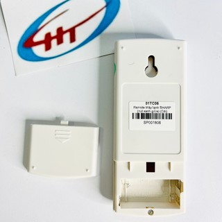 [Tặng kèm Pin] Điều khiển điều hòa, máy lạnh Sharp (nút xanh giữa)