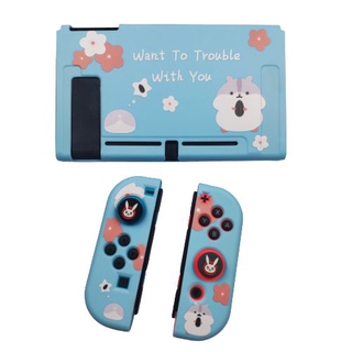 For Nintendo Switch Console /Joy Con Protective Soft Matte Silicone Cover Case[FASH]