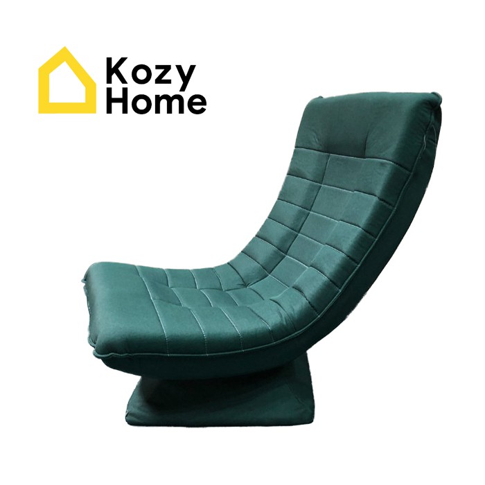 Ghế Lười Thư Giãn KOZY HOME Xoay Tròn 360 Độ - Ghế Tựa Lưng Bọc Vải Nỉ Thoải Mái