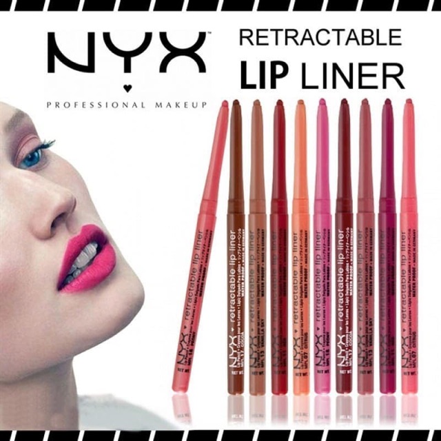 Chì Kẻ Môi Dạng Vặn NYX Retractable Lip Liner