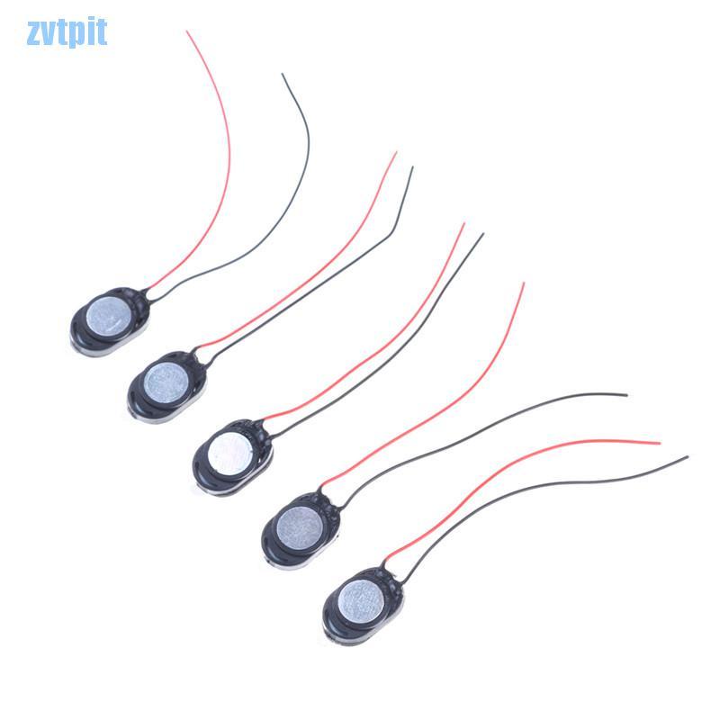 Set 5 loa âm thanh cỡ nhỏ 1w 8ohm kích thước 15x10mm chuyên dụng cho điện thoại