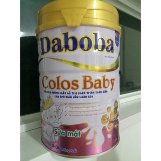 Sữa mát dành cho trẻ 0-6 tháng tuổi - Sữa Colos Baby Daboba bổ sung sữa non Colostrum 900g