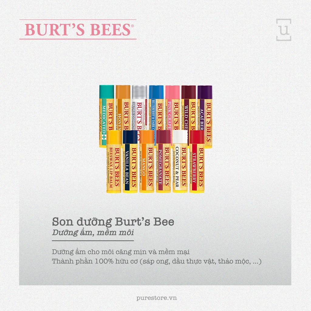 Son Dưỡng Môi - Burt's Bees