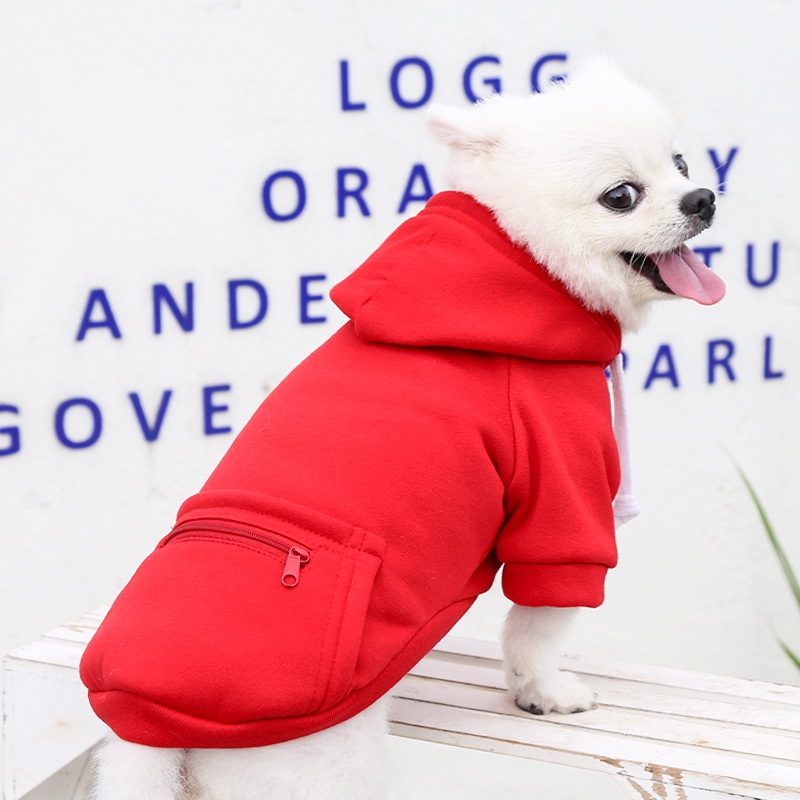 Áo nỉ hoodie cho chó lớn nhiều màu sắc - Áo nỉ có mũ cho cho thú cưng đến 40kg
