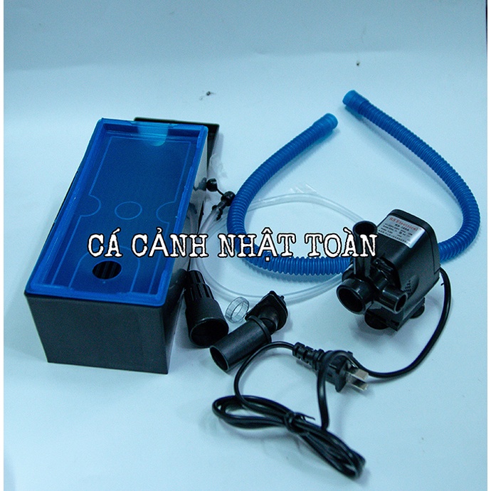 BỘ BƠM LỌC HỒ CÁ NON BỘ VS188 12W 800L-H 0-8M TẶNG GÒN LỌC