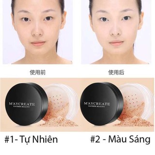 Phấn phủ dạng bột, kiềm dầu MAYCREATE nội địa Trung