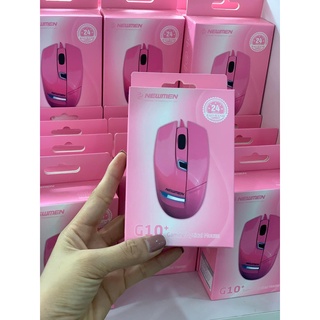 Chuột newmen g10+ pink có dây mới bh 12 tháng
