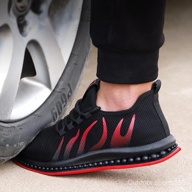 Men's Safety Non-Slip Toe Shoes
