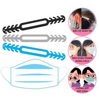 Combo 5 chiếc tai giả đeo khẩu trang chống đau tai