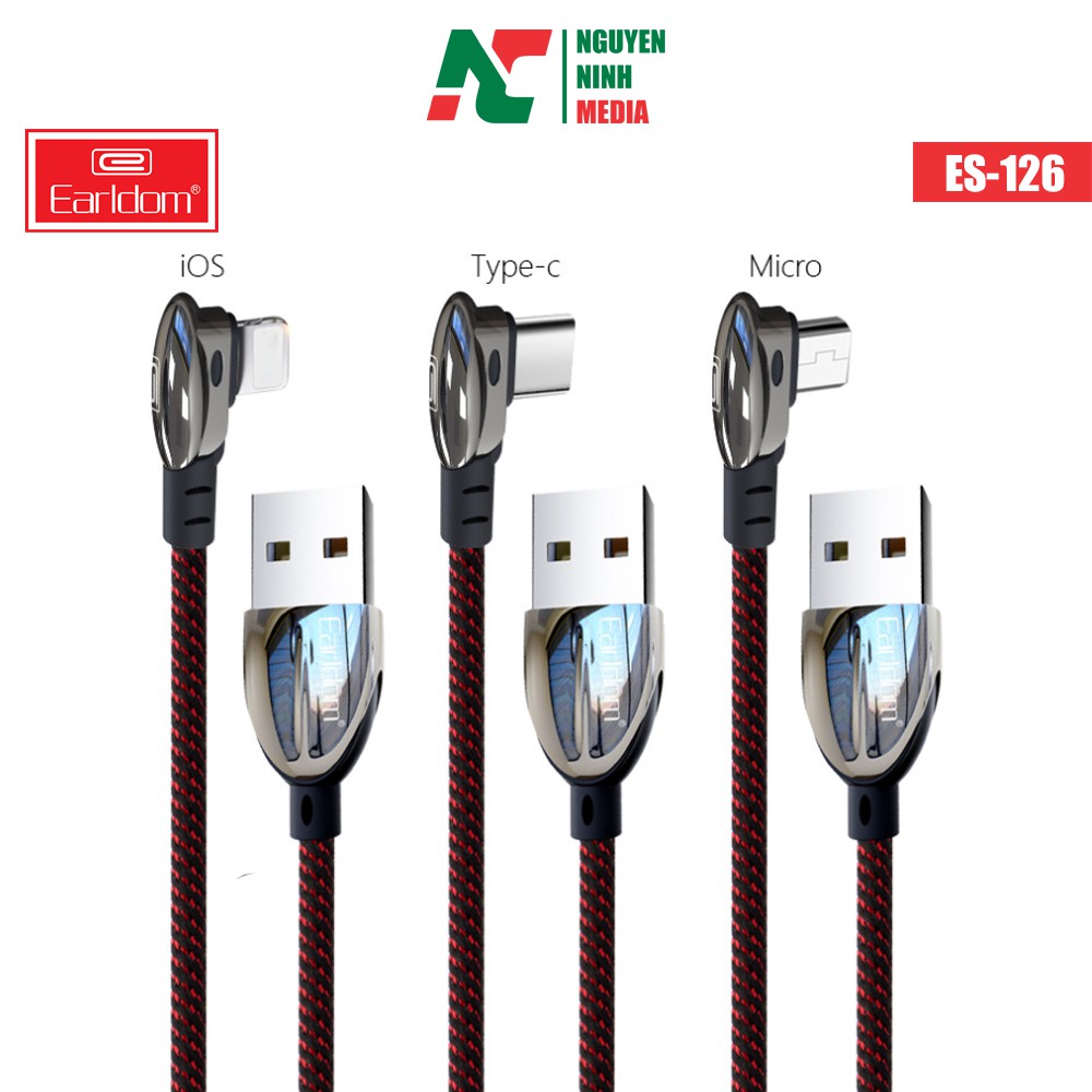 Dây Sạc Siêu Nhanh 5A Earldom EC-075