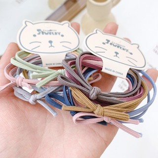 Combo dây cột tóc nữ dễ thương style Hàn - Chun buộc tóc nữ