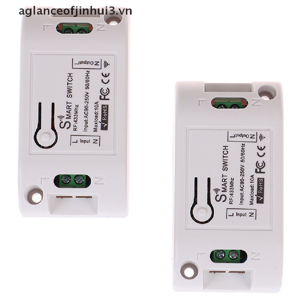 Công Tắc Điều Khiển Từ Xa Không Dây Thông Minh 433 Mhz Rf Chuyên Dụng