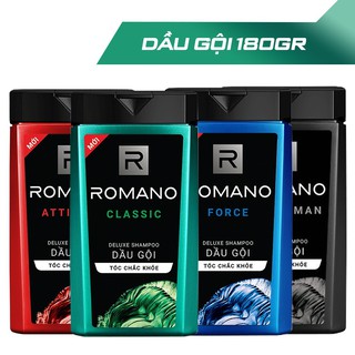 Dầu gội Romano hương nước hoa 180gam