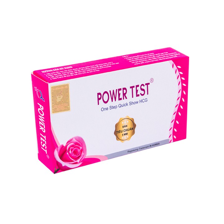 Combo 3 Que thử thai nhanh Powertest tại nhà 5mm (3QTTPO05TES))