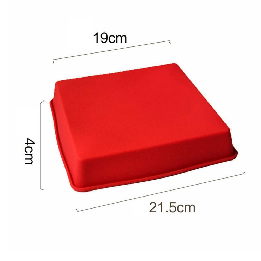 Khuôn Silicone Cấp Thực Phẩm Hình Vuông Làm Bánh DIY