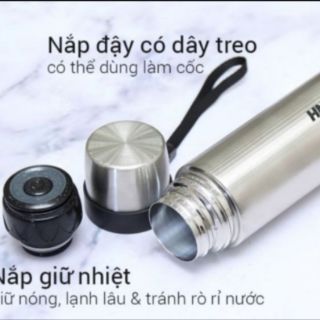 Bình giữ nhiệt inox 500ml Điện Máy Xanh
