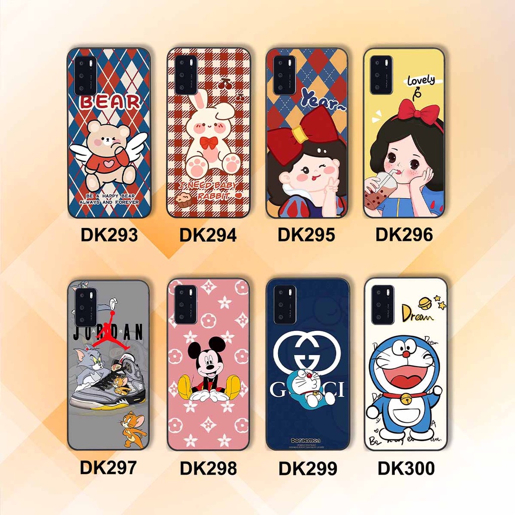 Ốp lưng Oppo A16 hình bạch tuyết, thời trang, mèo chuột phong cách - Giá rẻ nhất