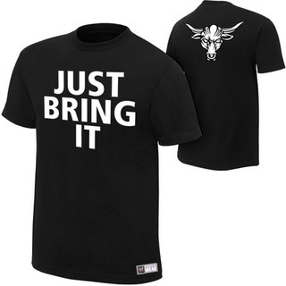Áo phông wwe the rock "just bring it"
