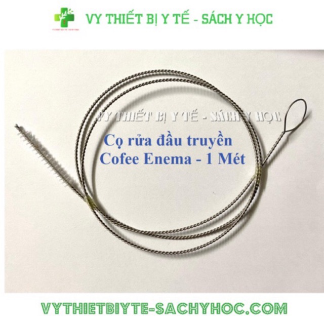 Cây Cọ Rửa Dây Truyền, Đầu Truyền Coffee Enema