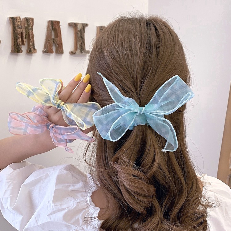 Dây buộc tóc hình nơ dễ thương thời trang cho nữ