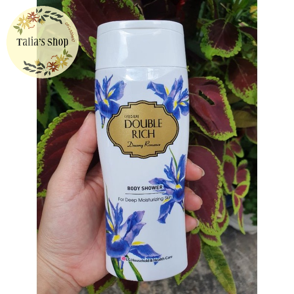 4 MÀU - Sữa tắm Double Rich hương hoa anh đào, hoa hồng, hoa Iris,hoa sen 200g