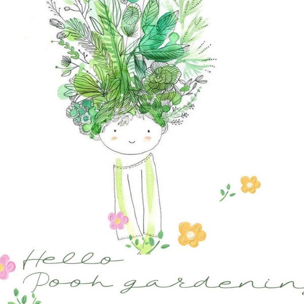 pooh_gardening
