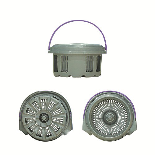 Bộ Lau Nhà Maxx Easy Mop X3 Megahome xoay 360 độ mâm lau inox cây lau nhẹ