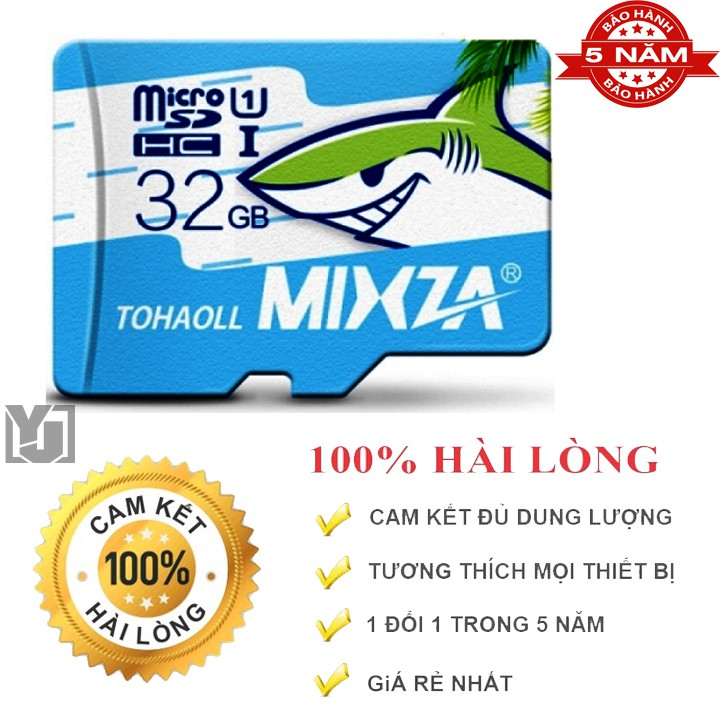 Thẻ nhớ MicroSD MIXZA 32GB TOHAOLL Ocean Series ( BẢO HÀNH 60 THÁNG)