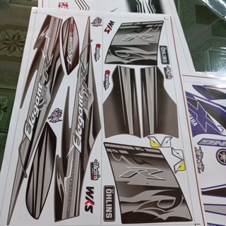 tem rời elegant R 50cc đen bạc