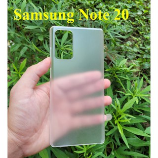 Ốp lưng samsung note 20ultra/ note 20/ note 10/ note 9/ note 8/ note 10 plus nhựa cứng nhám mờ