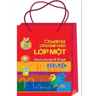 Sách - chuẩn bị cho bé vào lớp một - bộ túi 6 cuốn