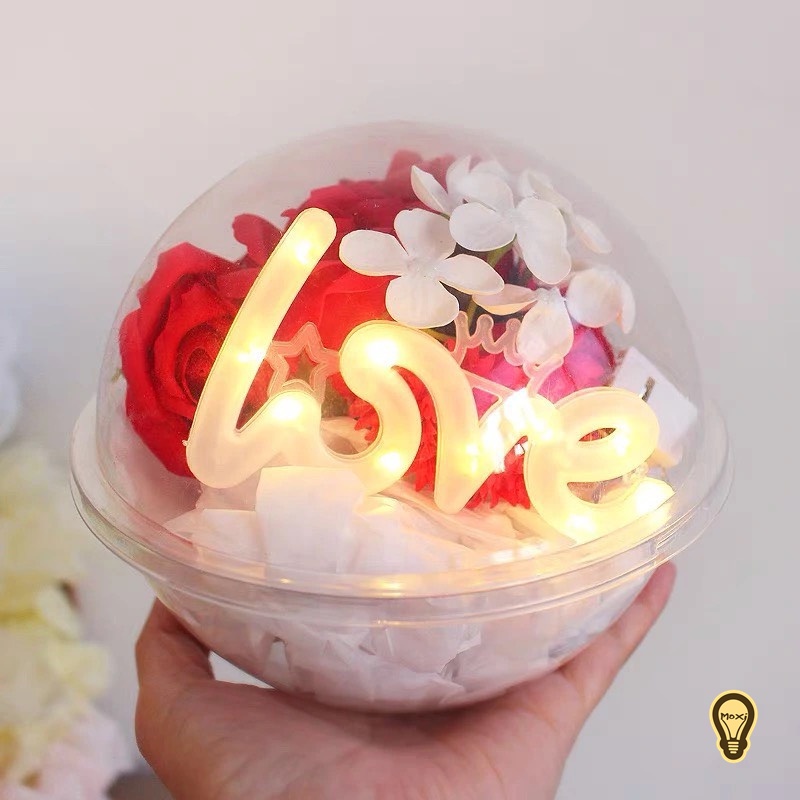 Đèn led chữ love nhấp nháy