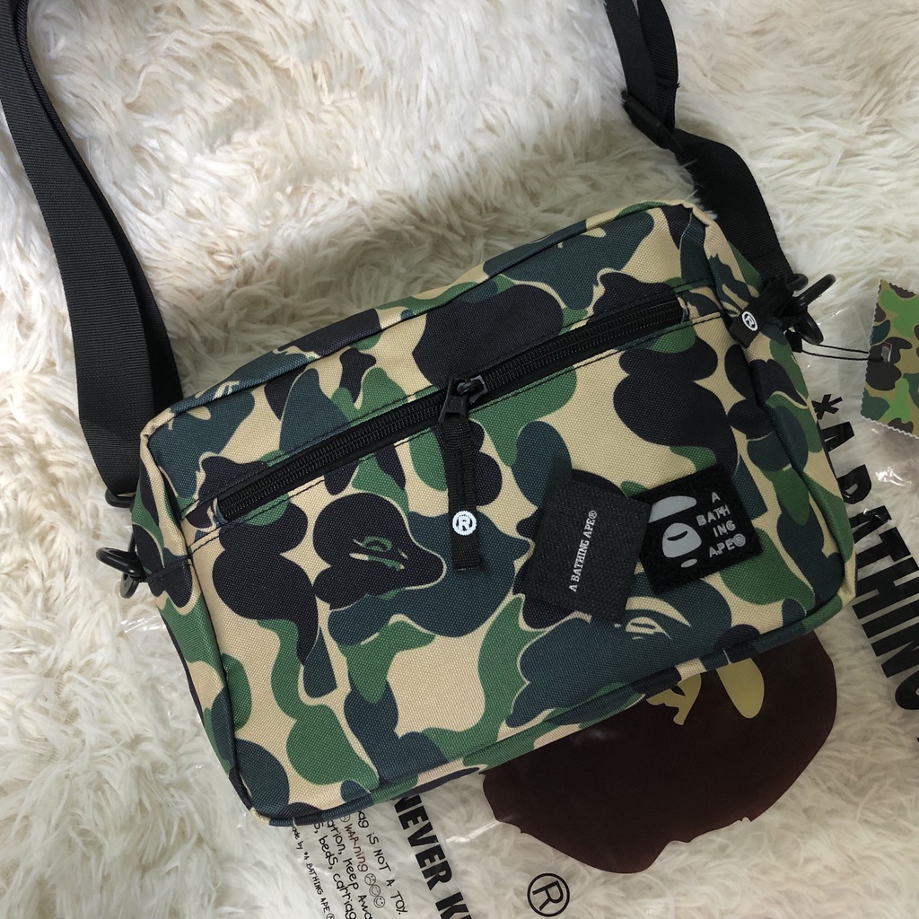 Túi đeo hông Bape_camo size 26 nam nữ siêu chất