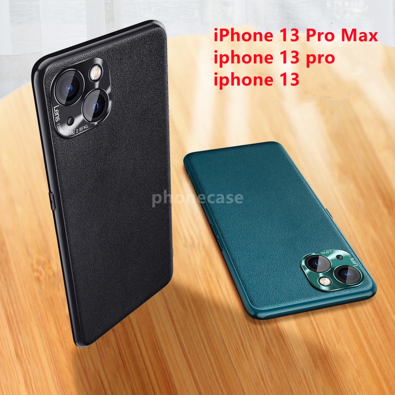 Ốp điện thoại da mềm màu trơn chống sốc cho iPhone 13 Pro Max Mini IPhone13